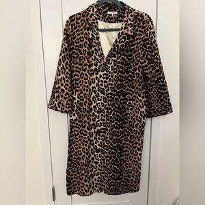 Leopard women overcoat